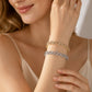 Women's Elegant Sparkling Heart Bracelet