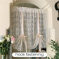 📢📢40% OFF !! ⏰Embroidered Floral Tie-Up Sheer Curtain