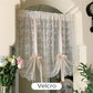📢📢40% OFF !! ⏰Embroidered Floral Tie-Up Sheer Curtain
