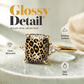 Vintage Leopard Print Copper Ring