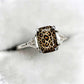 Vintage Leopard Print Copper Ring