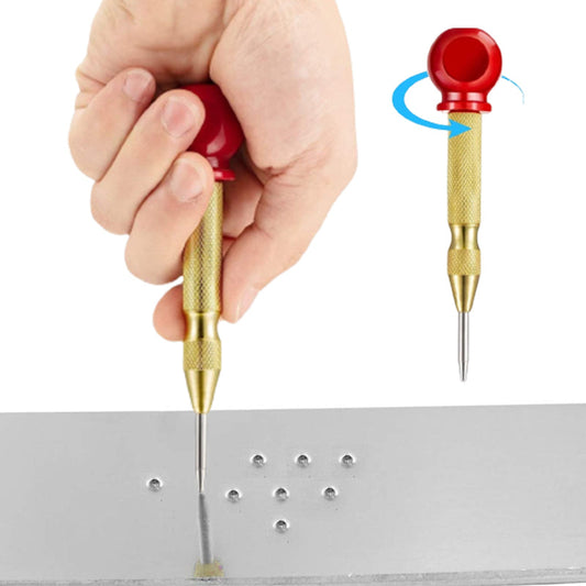 📢📢BUY 1 GET 1 FREE !! ⏰5-Inch High Hardness Spring Loaded Automatic Center Punch