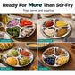 4-Compartment Prep Plate for Kitchen Organization