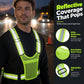 📢📢40% OFF !! ⏰High Visibility Reflective Vest Adjustable Safety Running Gear with Pocket