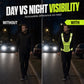 📢📢40% OFF !! ⏰High Visibility Reflective Vest Adjustable Safety Running Gear with Pocket