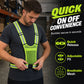 📢📢40% OFF !! ⏰High Visibility Reflective Vest Adjustable Safety Running Gear with Pocket