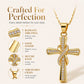 📢📢50% OFF !! ⏰Women's Sparkling Twisted Knot Cross Pendant Necklace✝️📿