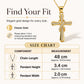 📢📢50% OFF !! ⏰Women's Sparkling Twisted Knot Cross Pendant Necklace✝️📿
