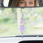 📢📢50% OFF !!⏰ Elegant Crystal Floral Car Charm