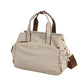 📢📢50% OFF !! ⏰Casual Canvas Tote Bag with Pleated Side Pockets for Women