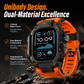Rugged Protective Case with Strap for 49mm Smartwatch