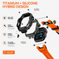 Rugged Protective Case with Strap for 49mm Smartwatch
