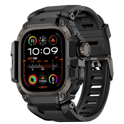 Rugged Protective Case with Strap for 49mm Smartwatch