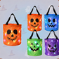 LED Light Up Halloween Candy Bucket
