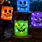 LED Light Up Halloween Candy Bucket