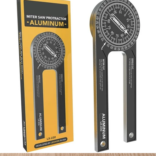 📢📢50% OFF !! ⏰7-Inch Plastic or Aluminum Miter Saw Protractor