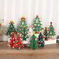 🎄 DIY Wooden Christmas Tree Ornament Set – Build, Decorate & Play! ✨
