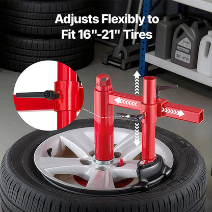 📢📢40% OFF !! ⏰🚗 Portable Tire Bead Breaker – Manual operation, strong leverage, fits 26" wheels – change tires with confidence