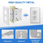 🔌 50% OFF NOW! 🛠️ Wall Plate Spacer – Flush Fit, Precise Alignment & Quick Fix for Uneven Boxes 🏠