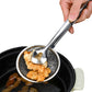 2-in-1 Stainless Steel Food Tongs & Oil Strainer