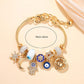 Celestial Sun Moon Charm Bracelet