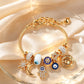 Celestial Sun Moon Charm Bracelet