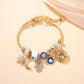 Celestial Sun Moon Charm Bracelet