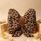 🐆🎀Leopard Print Bowknot Throw Pillow