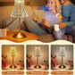 Retro Rechargeable Table Lamp with Touch Dimming