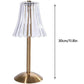 Retro Rechargeable Table Lamp with Touch Dimming