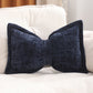 Soft Chenille Bow-Shaped Throw Pillow