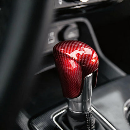 📢📢40% OFF !! ⏰2026 Sale — Over 21,900 Sold!🚗 Gear Shift Knob Cover for 2018‑2025 Civic Carbon Fiber Trim