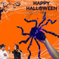 📢📢50% OFF !!⏰Halloween Black Spider Decoration with Light