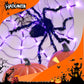 📢📢50% OFF !!⏰Halloween Black Spider Decoration with Light