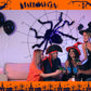 📢📢50% OFF !!⏰Halloween Black Spider Decoration with Light