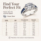 📢📢40% OFF !!⏰ Elegant Cubic Zirconia Cocktail Ring