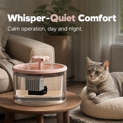 📢📢40% OFF !! ⏰Automatic Circulating Pet Water Fountain