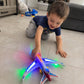 Electric Model Aircraft with Sound and LED Lights