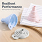 Foldable Silicone Collapsible Wide Mouth Funnel