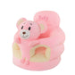 🐻 Soft, Safe & Washable – Cartoon Baby Floor Sofa with Removable Cover. Perfect for Sit-Up Play. Half Price. Free UK Delivery
