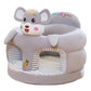 🐻 Soft, Safe & Washable – Cartoon Baby Floor Sofa with Removable Cover. Perfect for Sit-Up Play. Half Price. Free UK Delivery