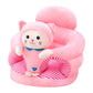 🐻 Soft, Safe & Washable – Cartoon Baby Floor Sofa with Removable Cover. Perfect for Sit-Up Play. Half Price. Free UK Delivery