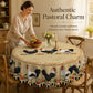 Rustic Vintage Rooster Tablecloth