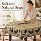 Rustic Vintage Rooster Tablecloth