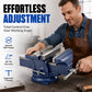 Wide-Opening Bench Vise