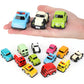 🚗 50% OFF NOW! 🎨 12-Pack Cartoon Mini Toy Car Set – Bright colors, smooth wheels & durable ABS – Perfect for party favors & collectors ✨