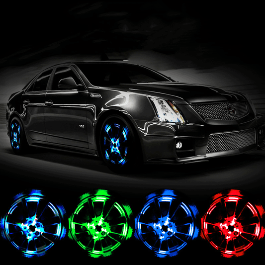 📢📢40% OFF !! ⏰ Turn Heads & Stay Safe – Weatherproof LED Tyre Lights with Long Battery Life. Free UK Delivery