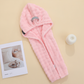📢📢40% OFF !! ⏰Large Hair Towel with Secure Band For Women