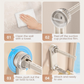 🏠 Foldable Telescopic Suction-Cup Hanger Rack – No-Drill Retractable Clothes Drying Pole
