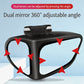 Dual-Lens 360°Adjustable Blind Spot Mirror